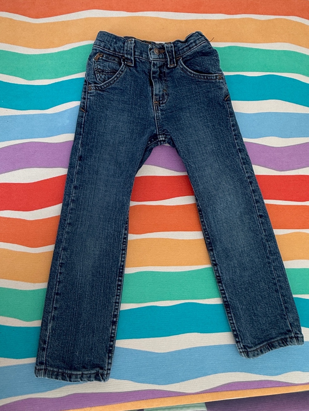 Wrangler Dark Blue Kids Jeans